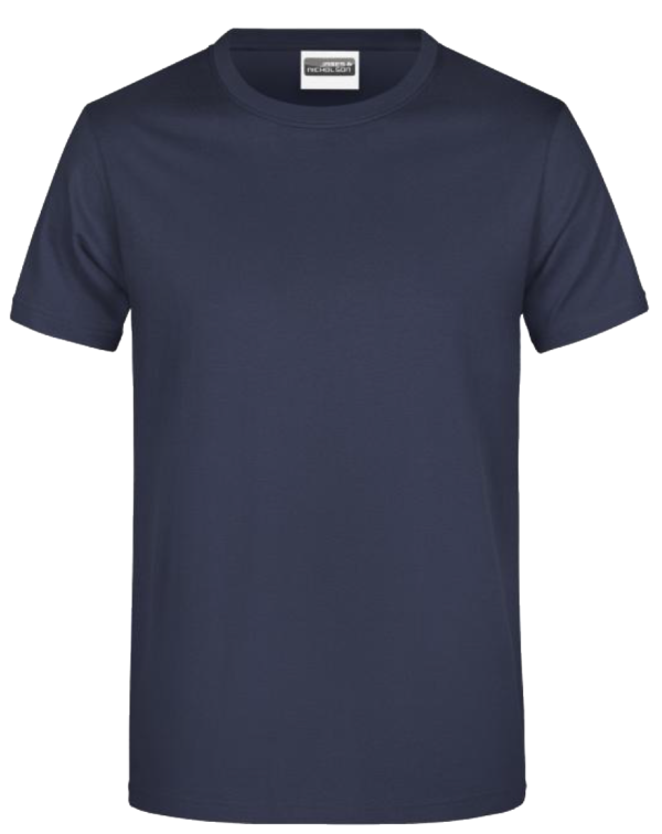 basis t-shirt mannen